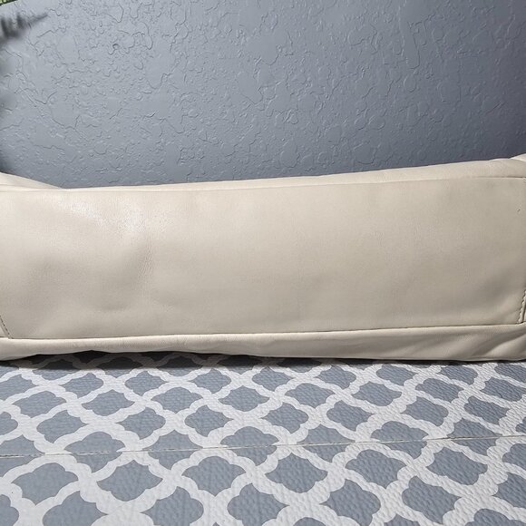 Coach Penelope 16529 Ivory Leather Handbag with Brown Snakeskin Trim – EUC - Picture 15 of 16